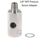 1/8'' Bspt Oil Pressure Sensor Tee To Npt Adapter Turbo Supply Feed Line Cy