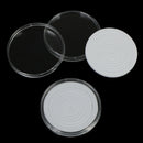 16-36mm Plastic Coin Holder Capsule Storage Case Display Box with Pad RME