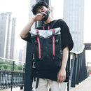 Roll Cover Color Shoulder Bag Men'S Bag Leisure Travel Bag Oxford Cloth Bag