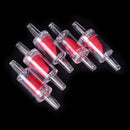 Red CO2 Aquarium Non Return CO2One Way Valve Fish Tank Air Pump-4cm D8O2