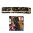 Acrylic Rhinestones Spring Snap Barrette Hair Clip Holders Headwear Accessories