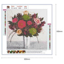 5D DIY Full Drill Diamond Painting Flowers Embroidery Mosaic Kits (hg356)