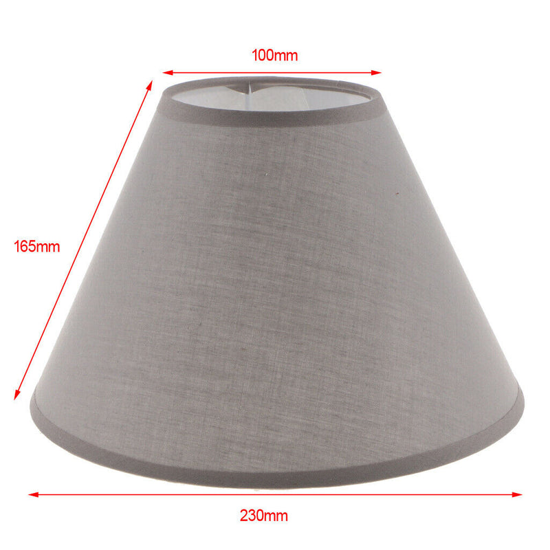 2x Fabric Lampshade for Chandelier Floor Light, Bedside Lampand Table Lamp