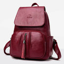 Soft Surface Pu Leather Tassel Solid Color Travel Bag Casual Fashion Travel