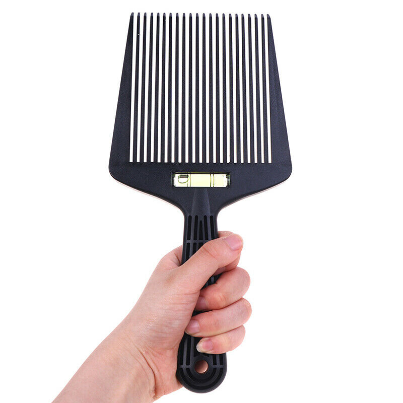 Clipper Comb Barber Styling Dyeing Comb Anti-slide Handle Plastic Flattop CSEAU