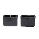10x Rectangle Furniture Leg Covers Table Feet Inserts Bung Floor Protection