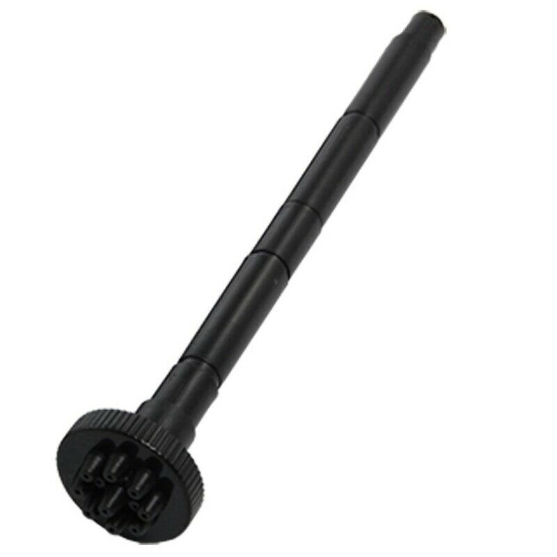 Aquarium Garden Pond Black Plastic Fountain Head Set