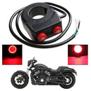 7/8'' Motorcycle Bike Handlebar On Off Button Head Spot Fog Light SwitchButton3C