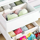 Drawer Dividers White Spring Loaded Expandable Kitchen Bedroom Organizer