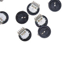 10pcs B103 16x2mm 10K Ohm Double Dial Taper Volume Wheel Duplex Potentiometer M&