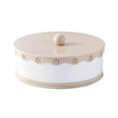 Party Snacks Serving Tray With Lid Multi Sectional Snack Bowls Snack Contai W2D5