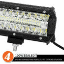400W Led Work Light Bar Flood Combo Beam Offroad Fog Driving Lights
