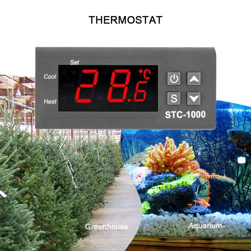 STC-1000 Electronic Digital Temperature Controller Thermostat (AC110-220V)