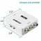 HDMI To RCA Mini Composite 1080P Video Audio AV CVBS Converter Adapter For TV(w)