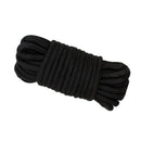 20m Multipurpose Cotton Rope Cord Thread Guy Line Macrame Jewellery - Black