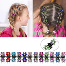 60 Pieces Baby Girls Hair Claw Clips Crystal Rhinestone Mini Hair Clips Mix