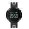DM58 Smart Watch Monitor Fitness Tracker Heart Rate Bracelet (Black+Grey)