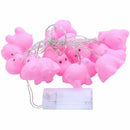 Indoor Outdoor 4.9 ft Cute Animal Ornaments Battery Operated 10 LED DecoratiT6L8