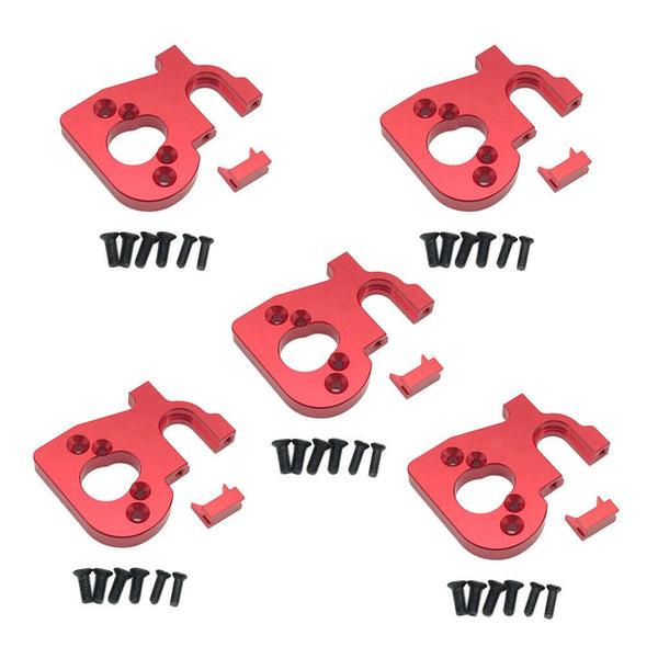 5 Pieces 1:14 RC Metal Motor Seat for WLTOYS 144001 Crawler Car DIY Accs