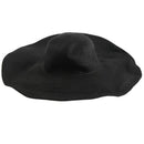 Ladies Superb Summer Sun Beach Floppy Derby Hat Wide Large Brim Straw - Bla