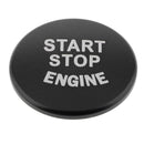 Auto Car Start Stop Engine Button Switch Cover Black For BMW 1 2 3 4 Series