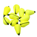 6Pcs Fly Fishing Float Strike Indicators Foam Yellow W7S8