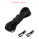 Bungee Shock Cord Stretch Rope String UV Resistant with 2 Hooks Durable 5m