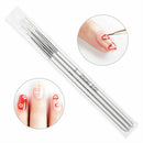 Nail Art Tiny Thin Fine Liner Acrylic Decor Pen Brush Painting Drawing Tool 3Pcs