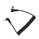 Camera Remote Control Shutter Release Cable Cord 2.5mm to N1 Plug Black for Y2T3