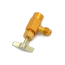 R-134AC R-134a Refrigerant Tap Can Dispensing 1/2ACME PRread Valve PRnd TJ uW