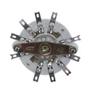 2P4T 2 Pole 4 Position 1 Deck 10 Pins Band Channael Rotary Switch F1K6