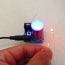 9-12V BD243 Mini Tesla Coil Kit Electronics DIY Parts Wireless H0D6 Transmi C8C7
