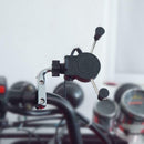 Adjustable Motorcycle Cell phone Holder Bracket For 3/4-1 1/4" Handlebar