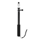 Adapter Base Protective Case+Telescopic Selfie Stick Rod for Insta360 GO Camera