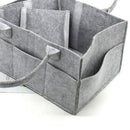Large Portable Baby Diaper Caddy Organizer - Functional Baby Diaper Basket