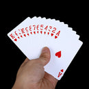 Poker Cards Waterproof Durable Pvc Plastic Playing Cards Novelty Poker CardBX