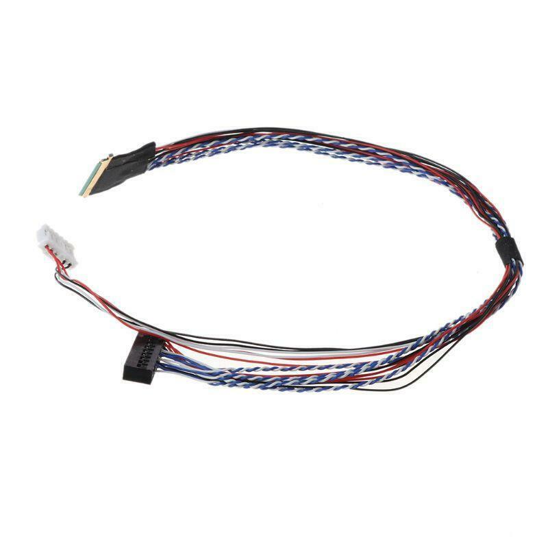 40Pin 6 Bit LVDS Cable for7/8/10.1/11.6/12.5/13.3/14/15.6" LCD/LED Panel Display