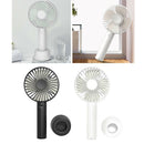 2x Handheld Fan Face Desk Fan Powerful Personal Rechargeable Fan for Travel