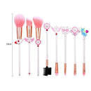 8pcs Cartoon Makeup Brushes Kit Blush Eyeshadow Face Cosmetic Pens (3) A