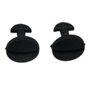 2pcs Bumper Tow Fastener Clip Towing Eye ABS For
