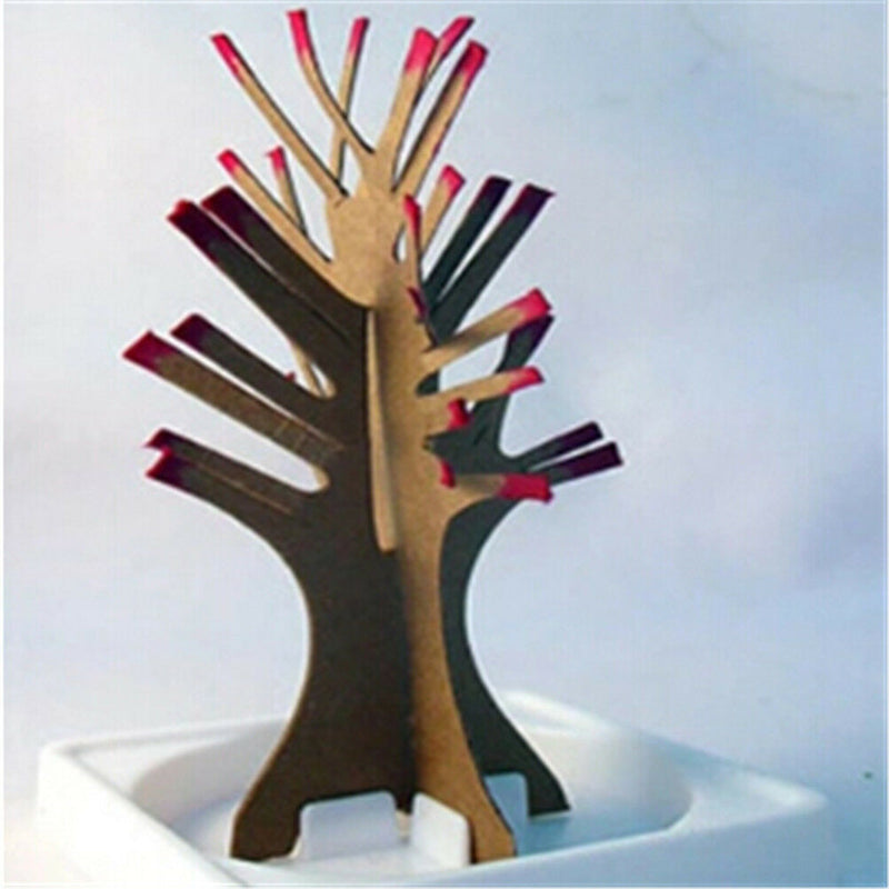 Magic Japanese Tree Christmas Magically Decorative Growing Paper Trees Toys NQ^