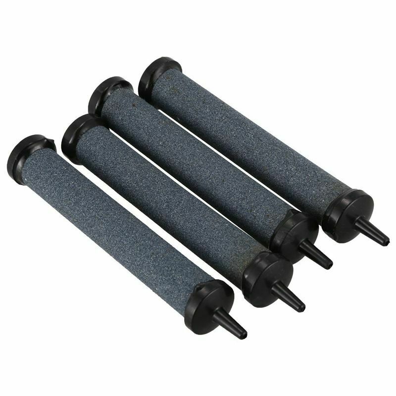 120x20mm 4 PCS Aquarium Fish Tank Air Stone Oxygen Bubble Aerator Pump K9F6