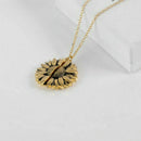 You Are My Sunshine Open Locket Sunflower Pendant Necklace Xmas Gifts P3D3