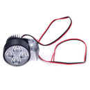 12V 4 LED Spot Light Head Light Lamp Motor Bike Car Motorcycle TruckLight Clip L