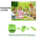 Green Outdoor Camping Hiking 8L Folding Water Basin Washing Ultralight Sink