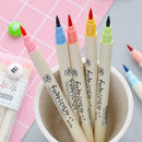 10 Pcs/Set Write Brush Pen Color Calligraphy Sketch Pens Drawing Art Marker S7S9