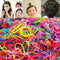 Mini Hair Bands for Child Baby TPU Hair Holders Rubber Bands Elastics 000-3000