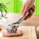 Stainless Beef Meat Mallet Tenderizer Steak Chicken Hammer Kitchen Gadget