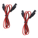 18AWG 1M Battery SAE To SAE DC Power Automotive Connector Cable for Cigarette x2