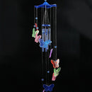Wind chime sound tubes Butterfly Feng Shui windchimes House Decoration, Col F1L1